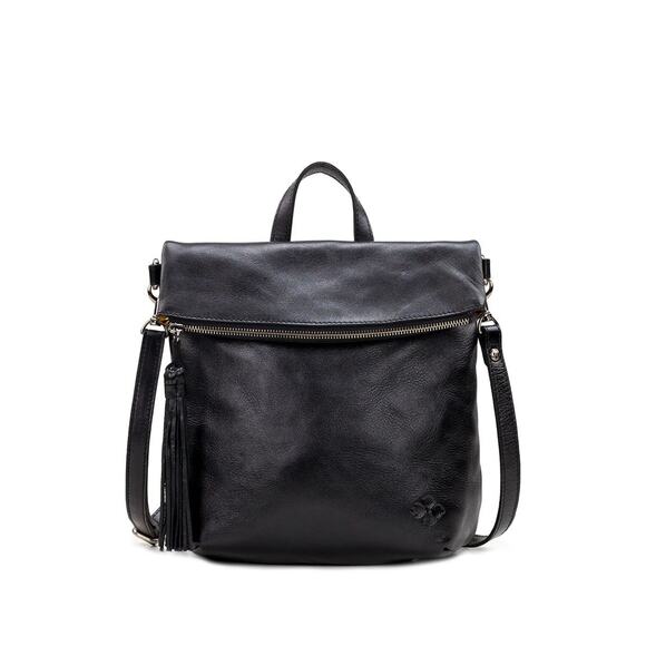 Patricia Nash Heritage Collection Luzille Backpack Black Leather Bag NWT $249 main image 4